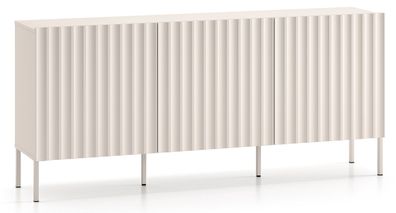 Selsey Derriva - Sideboard 3-türig, hellbeige, 170 cm