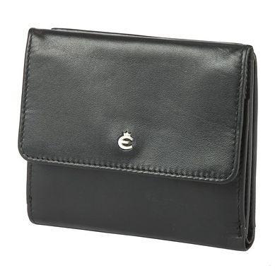 Esquire Schachtelbörse RFID 0039-49, schwarz, Damen