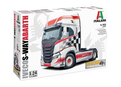 Italeri Iveco S-Way Abarth Show Truck 510003976S in 1:24 Bausatz 3976