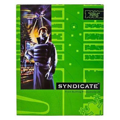 Syndicate PC IBM Spiel Computer EA Disketten Deutsch Big Box Bullfrog Selten