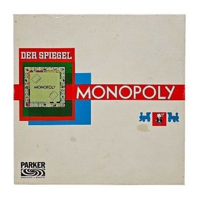 Monopoly Parker Der Spiegel 1985 | DM-Version Quadratisch Vollständig
