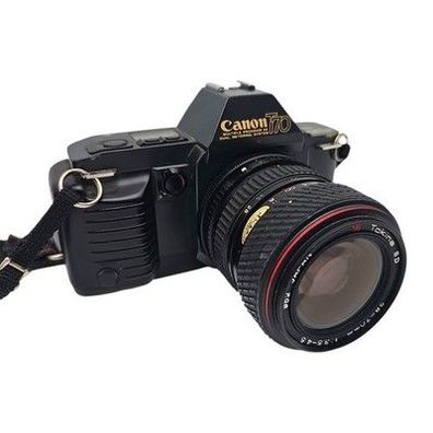 Canon T70 Analog-Kamera + Tokina SD 28-70mm f/3.5-4.5 – Getestet