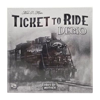 Ticket to Ride Demo Days of Wonder Alan R. Moon Sehr Selten Englisch Rar NEU