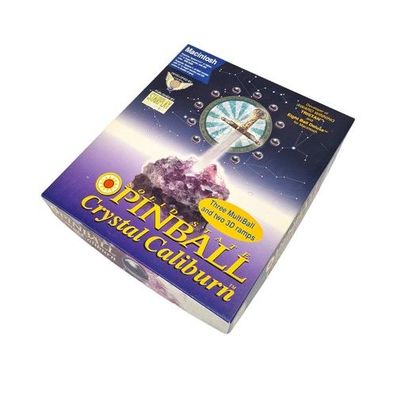 Solid State Pinball Crystal Caliburn Starplay Productions PC Big Box Macintosh
