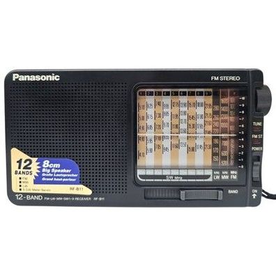 Panasonic Rf-B11 FM/LW/MW/SW 12 World Band Weltempfänger Guter Zustand