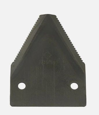 10 Stück Mähmesserklinge für Mörtl Mähwerk Mähbalken Fingerbalken 57x75x2 mm NEU