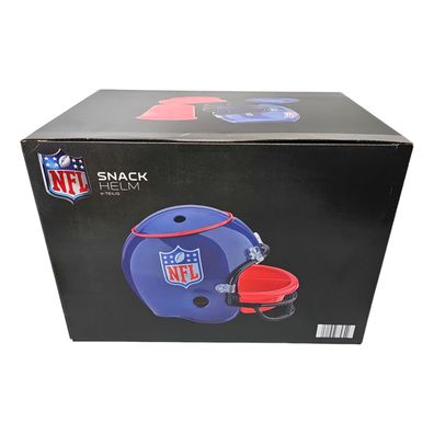 NFL Snackhelm Football Snack Helm American Super Bowl NFL 4 Teiliges Set NEU