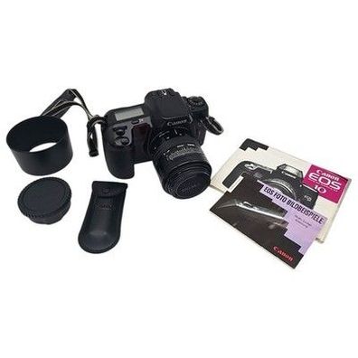Canon EOS 10-QD Analog Spiegelreflexkamera mit Sigma Objektiv !Ersatzteile!
