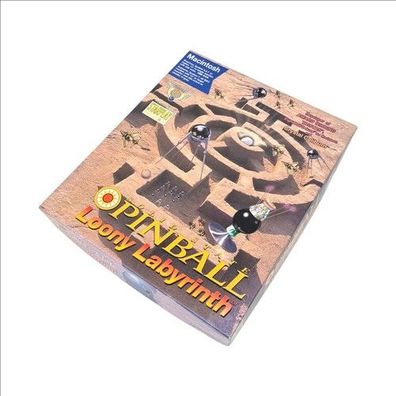 Solide State Pinball Loony Labyrinth (PC Bigbox 1994 Jewel-Case) Macintosh