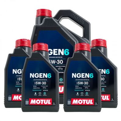 Motul Ngen 6 5W-30 5 + 4 Liter