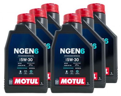 Motul Ngen 6 5W-30 6x1 Liter