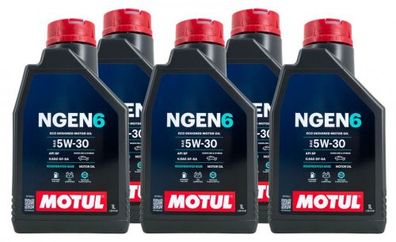 Motul Ngen 6 5W-30 5x1 Liter