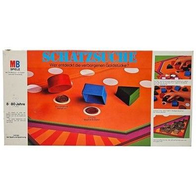 MB Spiele 1972 Schatzsuche Brettspiel Gesellschaftsspiel Selten Lesen!