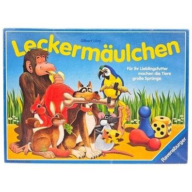 Ravensburger Leckermäulchen Brettspiel 1990 Gesellschaftsspiel Vintage Rarität