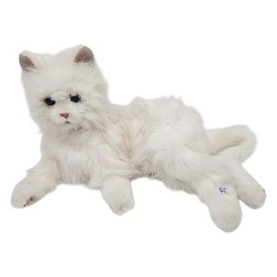 FurReal Friends Katze Lulu Weiß DEFEKT Hasbro Tiger Electronics 2010 Teildefekt!