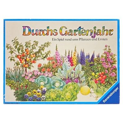 Durchs Gartenjahr Brettspiel - 100% Vollständig Ravensburger Gesellschaftsspiel