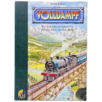 Volldampf TM Spiele 2001 Brettspiel Gesellschaftsspiel Vollständig