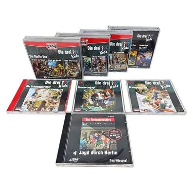 Die drei Fragezeichen Kids Audio CD Hörbuch Konvolut Europa Hörspiel