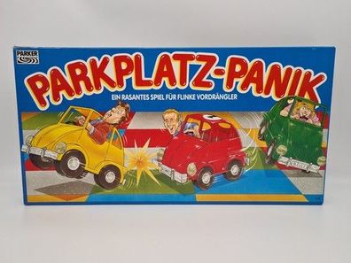 Parkplatz-Panik Ein Parkerspiel für flinke Vordrängler Gesellschaftsspiel 1989