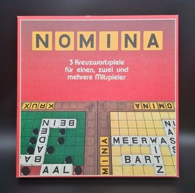 Nomina Brettspiel - Berliner Spiele - 70er Jahre - Gesellschaftsspiel