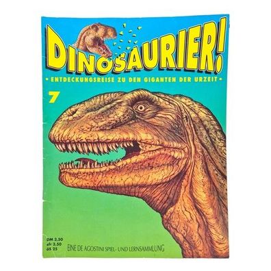 De Agostini Heft Dinosaurier - Giganten der Urzeit - Heft 7 - 90er Vintage