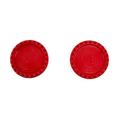 Vier Gewinnt MB Spiele Ersatzteile Chips Gelb und Rot 2 Stück Gesellschaftsspiel