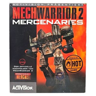 Mechwarrior 2 Mercenaries Activision PC CD-ROM BigBox Aktivision OVP