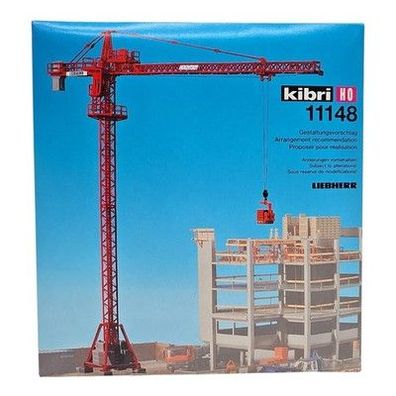 Kibri 10202 und 11148 H0 Liebherr Turmdrehkran 2 Stück !Lesen!