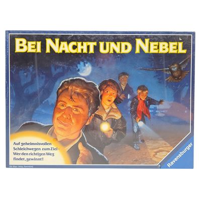 Bei Nacht und Nebel Ravensburger 1990 Brettspiel Gesellschaftsspiele Neu