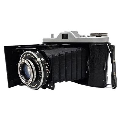 Belfoca Feinmess Dresden 1:4,5 Rollfilmkamera Klappkamera Tasche Ungetestet