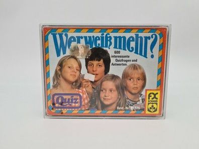 Wer weiß mehr? Quiz 600 Quizfragen und Antworten Schmid 70er 80er