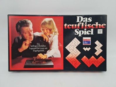 DAS Teuflische SPIEL ein Außergewöhnliches Legespiel inter play Vintage
