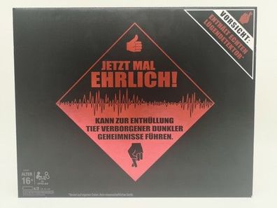 HASBRO JETZT MAL Ehrlich! AB 16 Jahren Partyspiel enthält Lügendetektor