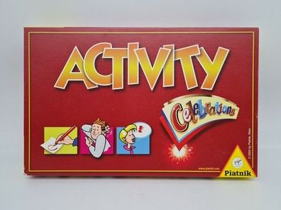 Activity Celebrations Brettspiel Gesellschaftsspiel Piatnik 2004 Vintage