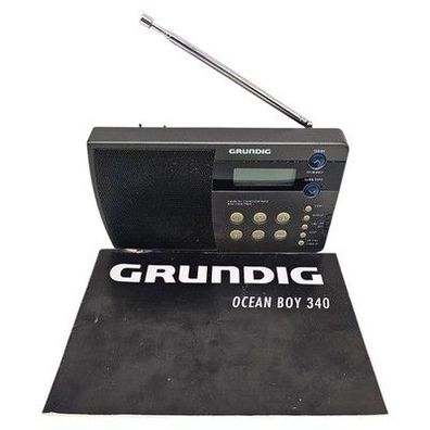 Grundig Ocean Boy 340 Kult Radio Transistor FM MW LW SW Schwarz Defekt Ersatz