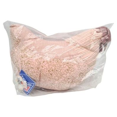 Sigikid Huhn Pink Plüsch 25cm Lang Kuscheltier Baumwolle West Germany 80er NEU