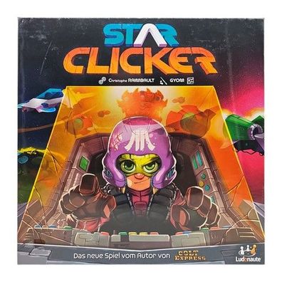 Star Clicker Ludonaute Brettspiel Gesellschaftsspiel Christophe Raimbault Neu