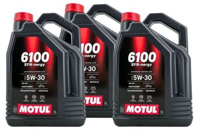 Motul 6100 SYN-nergy 5W-30 3x5 Liter