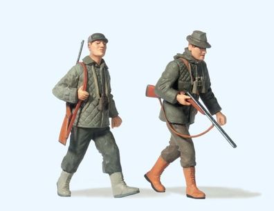 Preiser 45136 Jäger gehend Spur 2m / G
