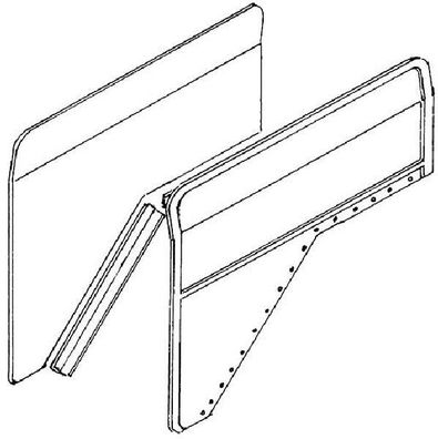 Weinert 8909 Windleitbleche Bauart Wagner Spur H0
