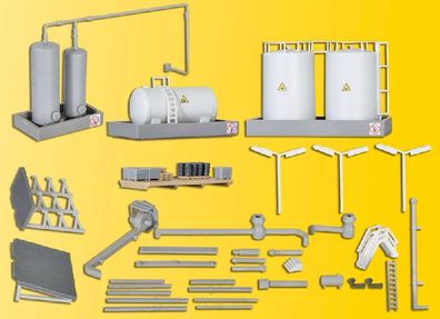 Kibri 36690 Z Deko-Set Industrie Spur Z