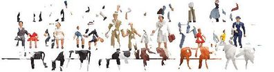 Faller 153007 Einsteiger-Set Figuren, 36 St Spur H0