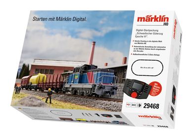 Maerklin 29468 Digital-Start Green Cargo mfx-Sound Spur H0