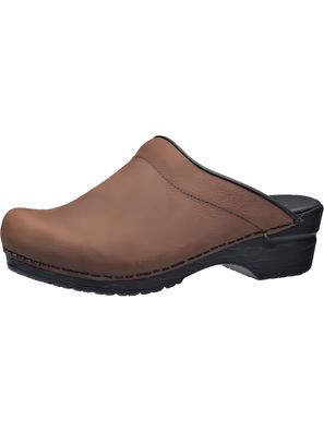 Sanita Damen Clogs Original-Sonja Textured Oil Op 450247