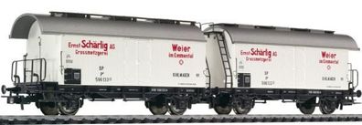 Liliput 240151 Kühlwagen-Set, EpIII SBB Spur H0