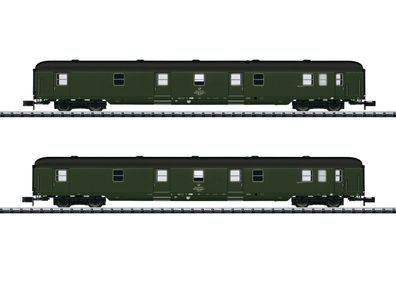 Trix 15311 Wagen-Set GeX DR 2 tlg. DR Postwagen Spur N