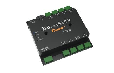 Roco 10836 Z21 switch Decoder DCC Schaltdecoder allgemein