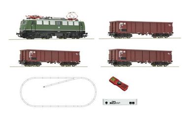 Roco 51330 z21 Start E-Lok BR 140 mit 3 tlg. Güterz Spur H0