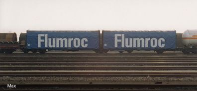 Jouef HJ6238 SNCF, 3-achs. Schiebeplanenwagen Flumroc Spur H0