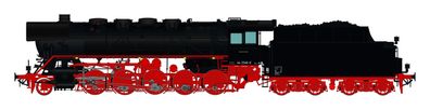 Spur1at 11126 Dampflok BR 44 2546-8 BEM VI Kohle NEM Spur 1
